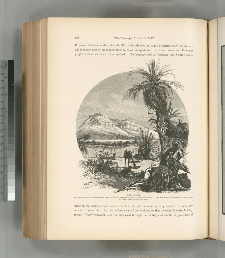 An illustration from Picturesque Palestine, Sinai and Egypt, 1881, leaf 489