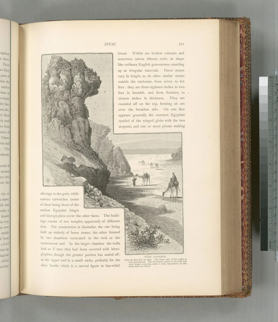 An illustration from Picturesque Palestine, Sinai and Egypt, 1881, leaf 491
