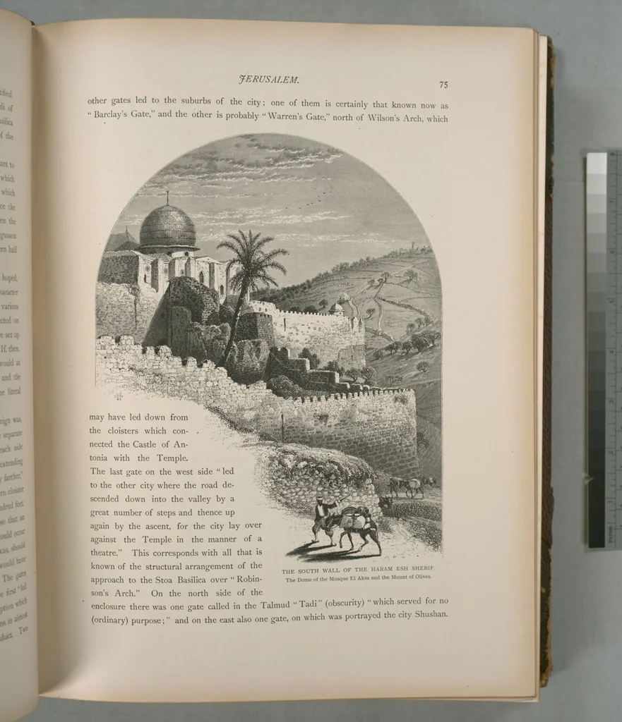 An illustration from Picturesque Palestine, Sinai and Egypt, 1881, leaf 50