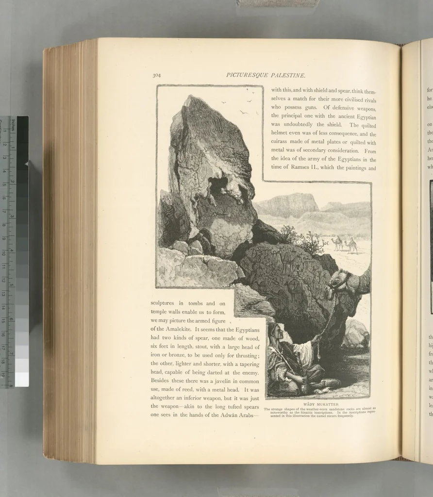 An illustration from Picturesque Palestine, Sinai and Egypt, 1881, leaf 509