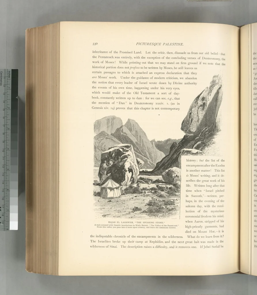 An illustration from Picturesque Palestine, Sinai and Egypt, 1881, leaf 523