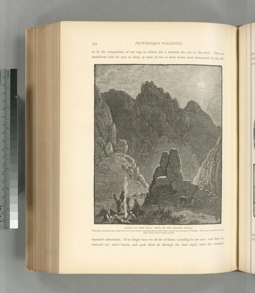 An illustration from Picturesque Palestine, Sinai and Egypt, 1881, leaf 524