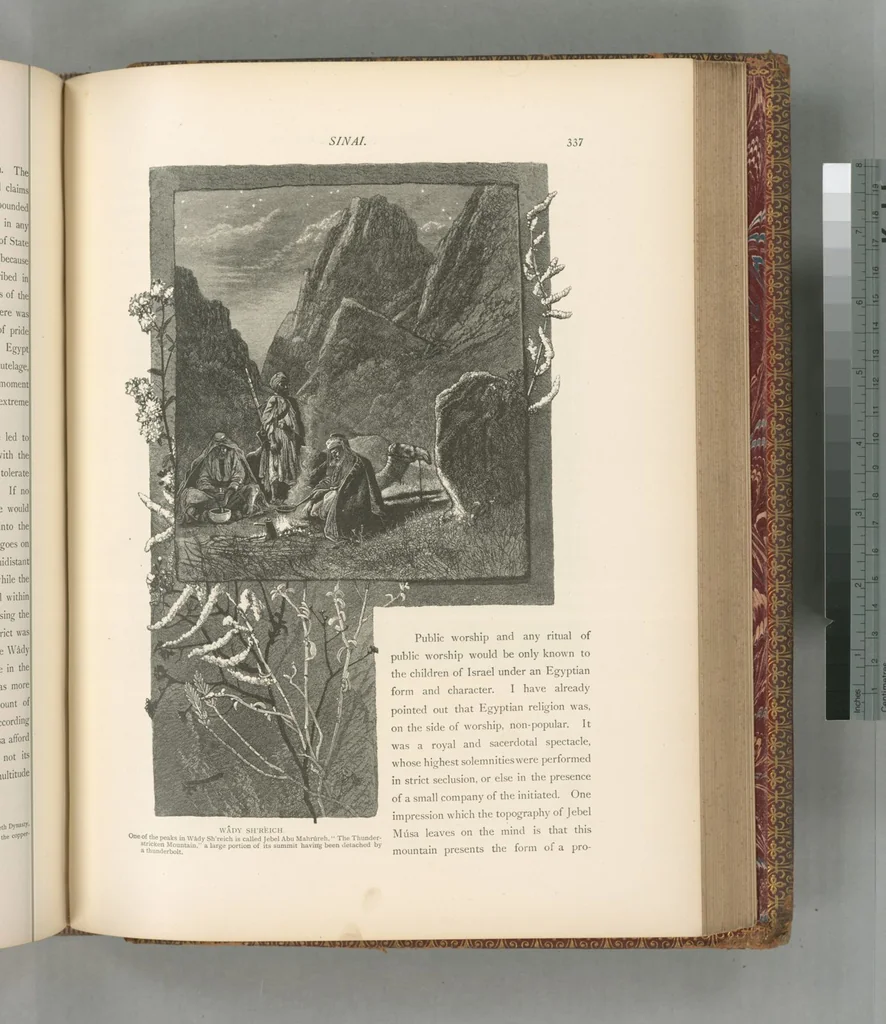 An illustration from Picturesque Palestine, Sinai and Egypt, 1881, leaf 527