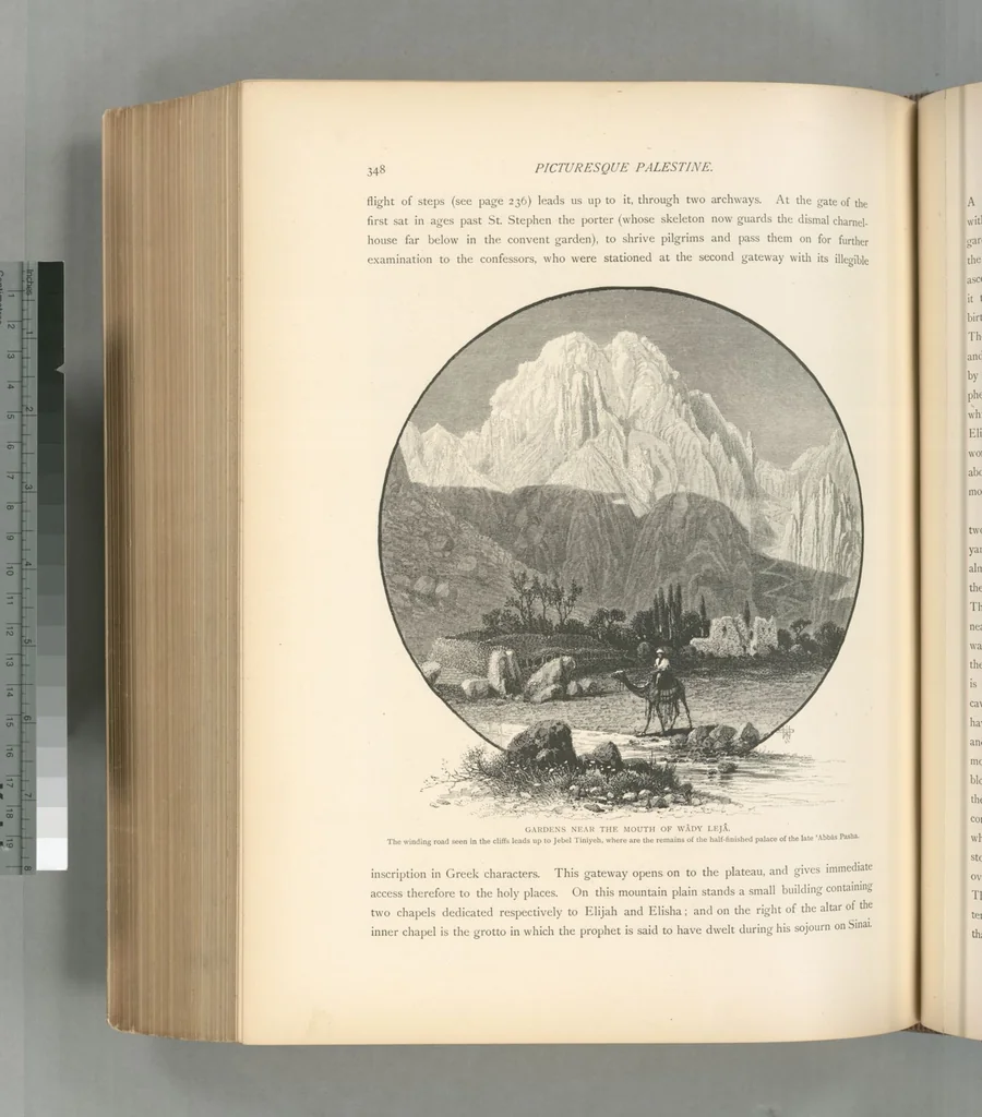 An illustration from Picturesque Palestine, Sinai and Egypt, 1881, leaf 535