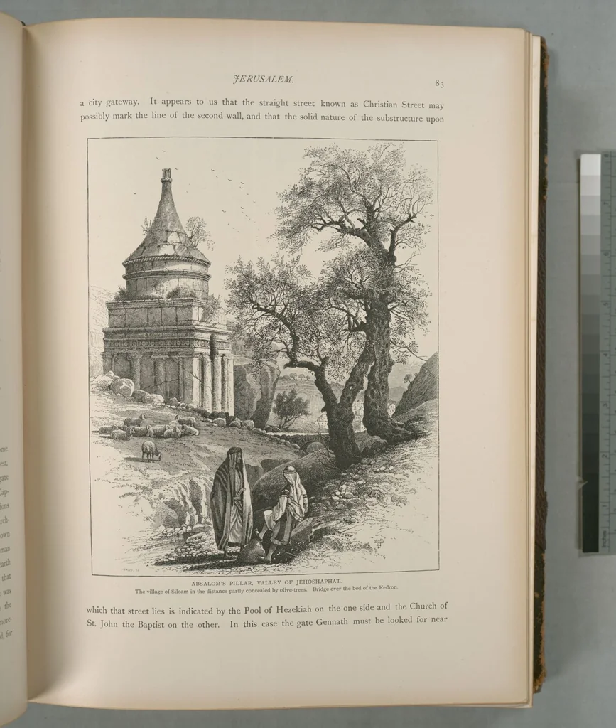 An illustration from Picturesque Palestine, Sinai and Egypt, 1881, leaf 54