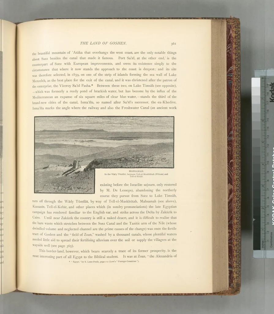 An illustration from Picturesque Palestine, Sinai and Egypt, 1881, leaf 547