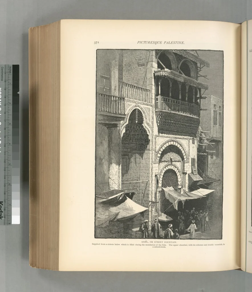 An illustration from Picturesque Palestine, Sinai and Egypt, 1881, leaf 555