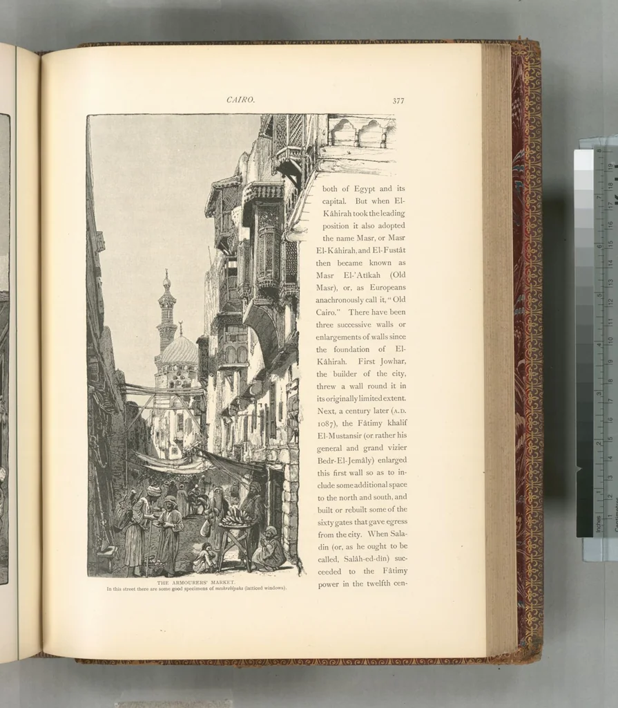 An illustration from Picturesque Palestine, Sinai and Egypt, 1881, leaf 558
