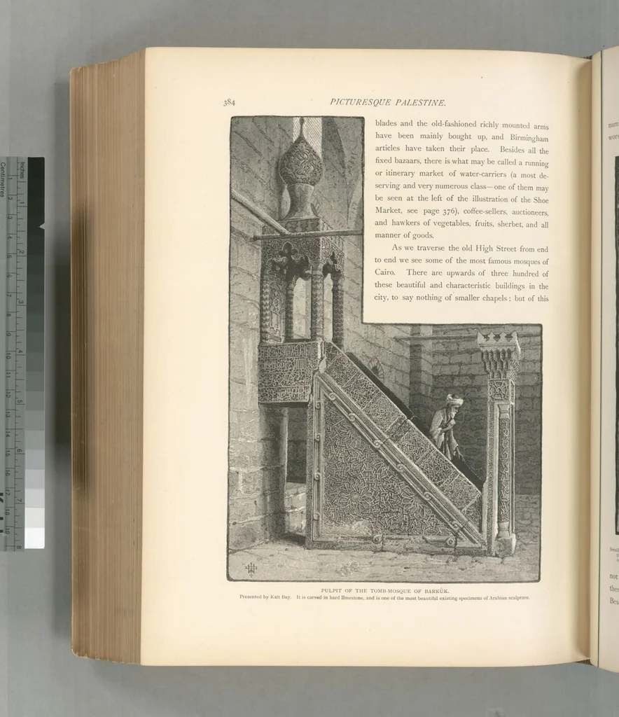 An illustration from Picturesque Palestine, Sinai and Egypt, 1881, leaf 562