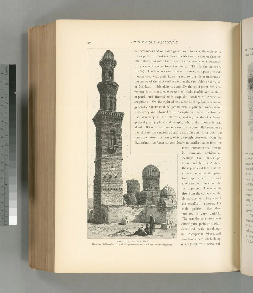 An illustration from Picturesque Palestine, Sinai and Egypt, 1881, leaf 568