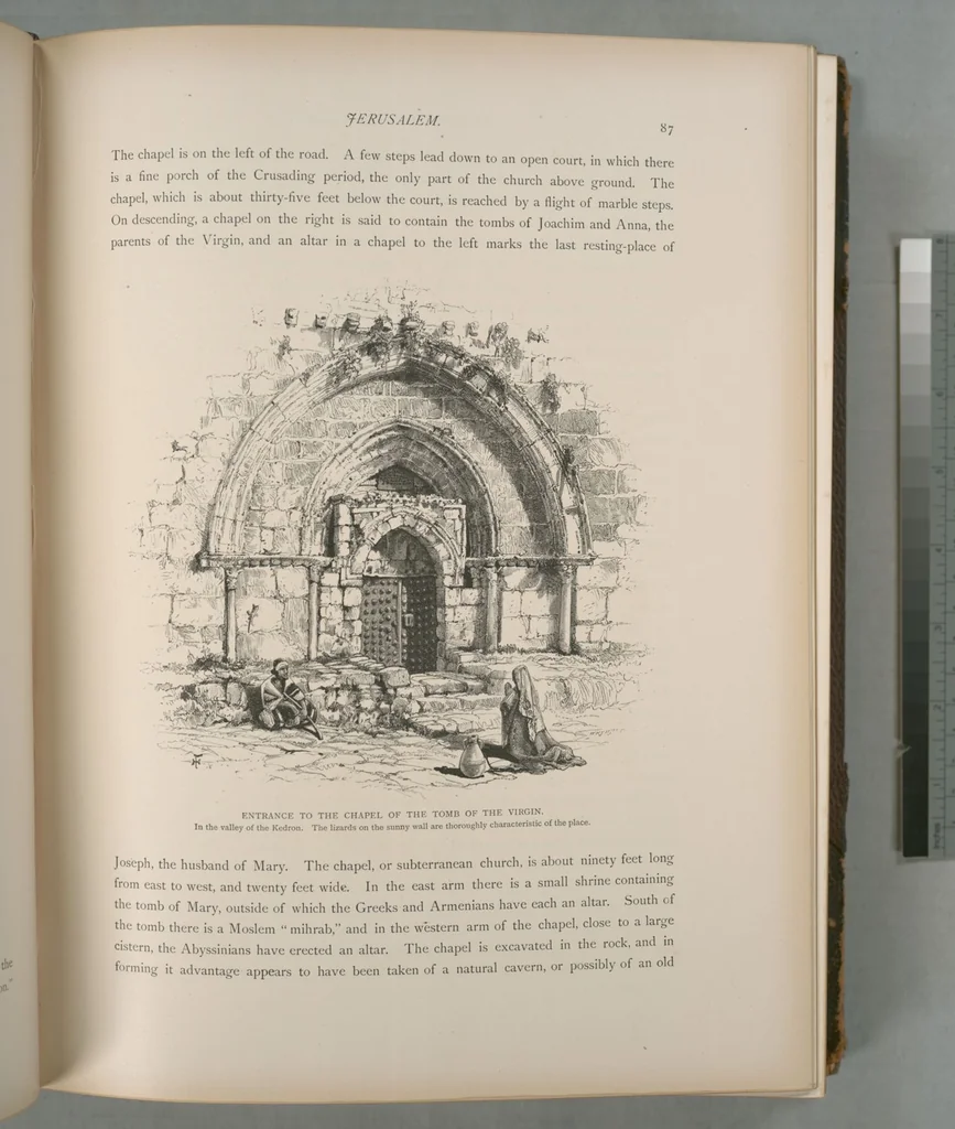 An illustration from Picturesque Palestine, Sinai and Egypt, 1881, leaf 57