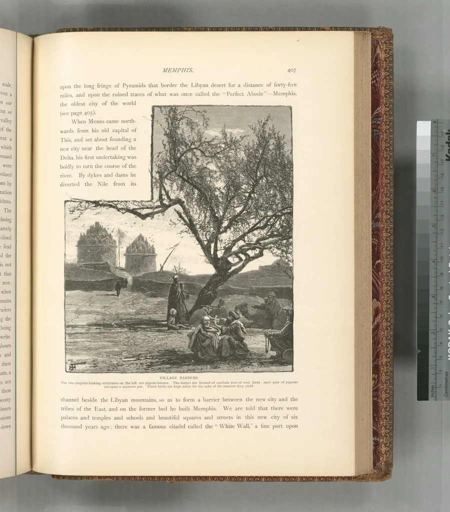 An illustration from Picturesque Palestine, Sinai and Egypt, 1881, leaf 578