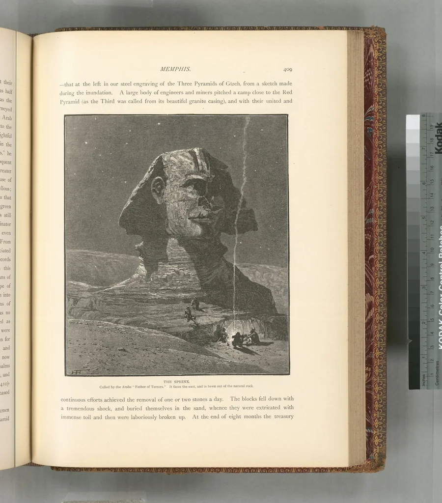 An illustration from Picturesque Palestine, Sinai and Egypt, 1881, leaf 579