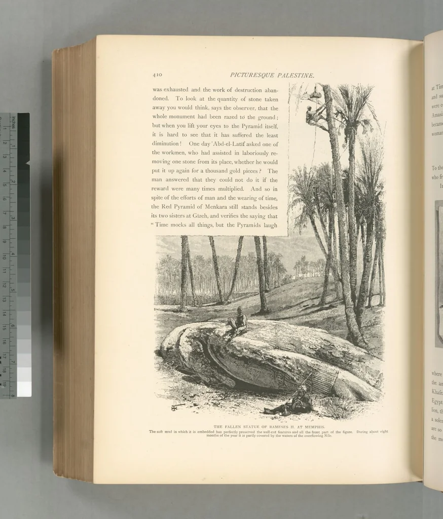 An illustration from Picturesque Palestine, Sinai and Egypt, 1881, leaf 580