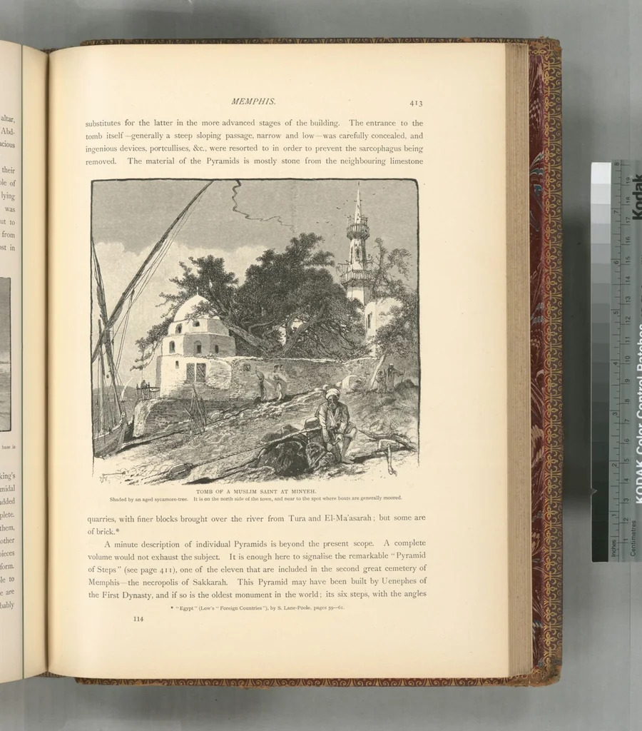 An illustration from Picturesque Palestine, Sinai and Egypt, 1881, leaf 583
