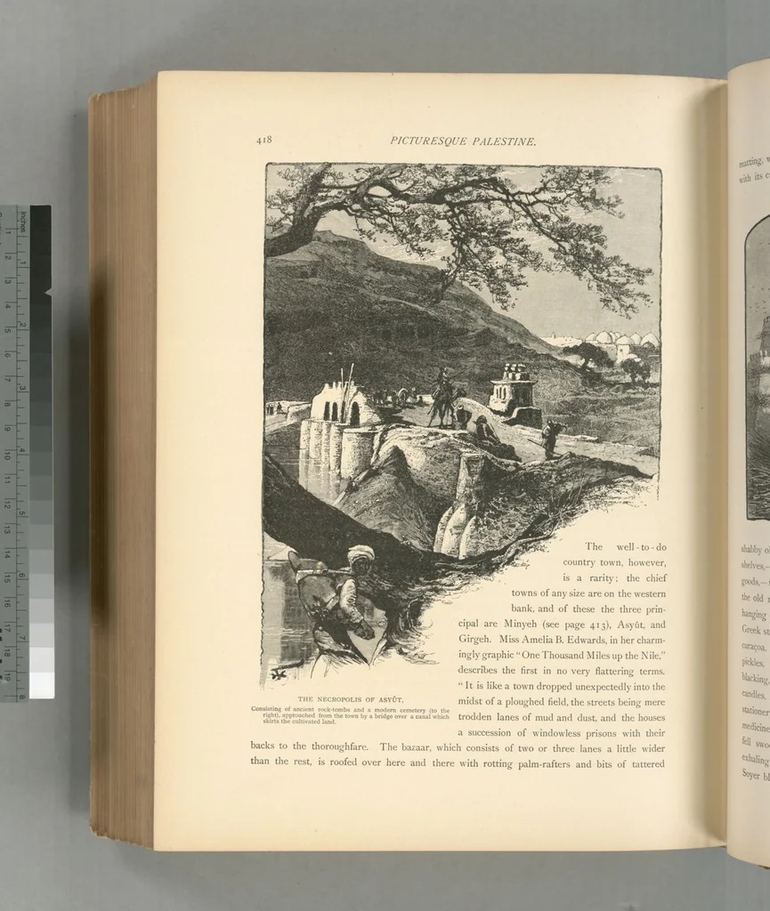 An illustration from Picturesque Palestine, Sinai and Egypt, 1881, leaf 586