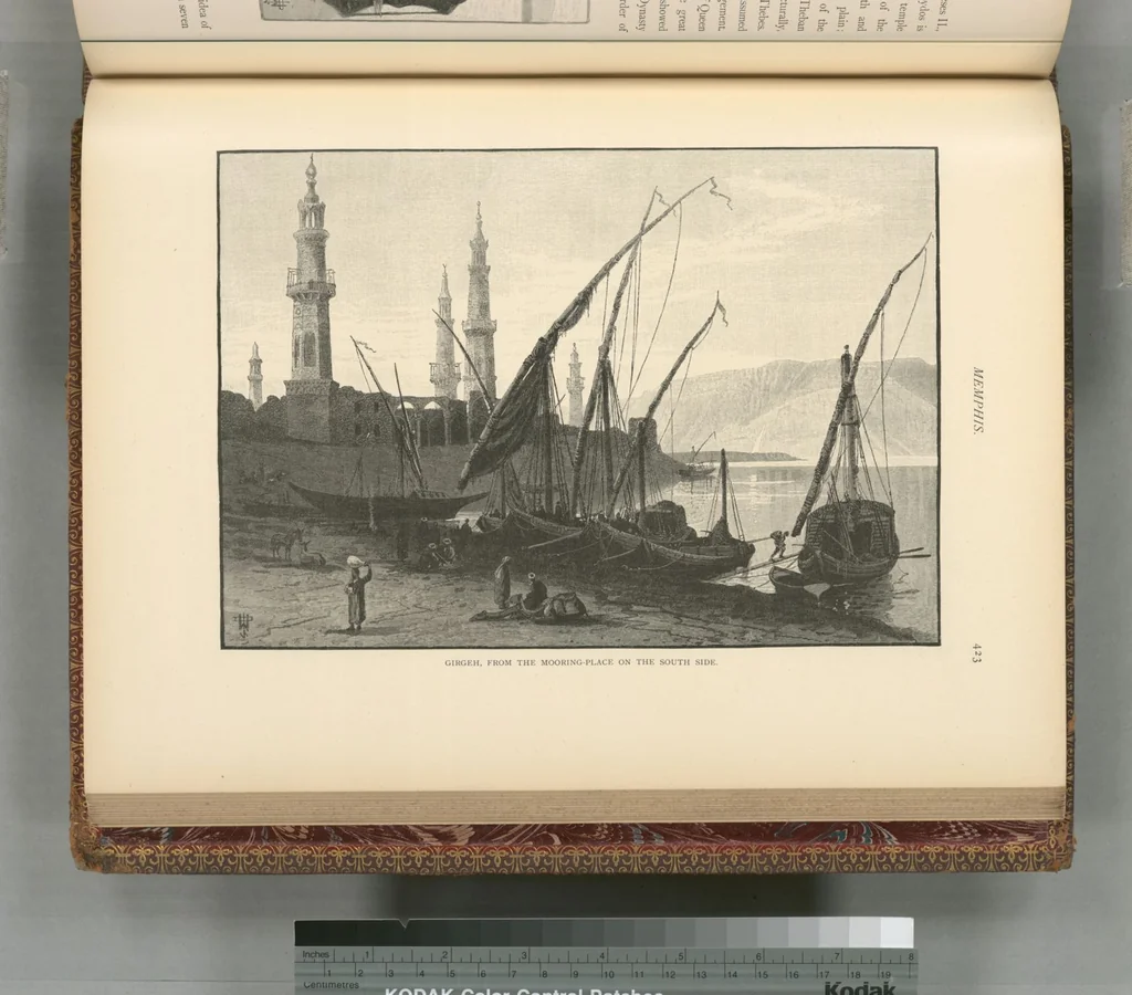 An illustration from Picturesque Palestine, Sinai and Egypt, 1881, leaf 589