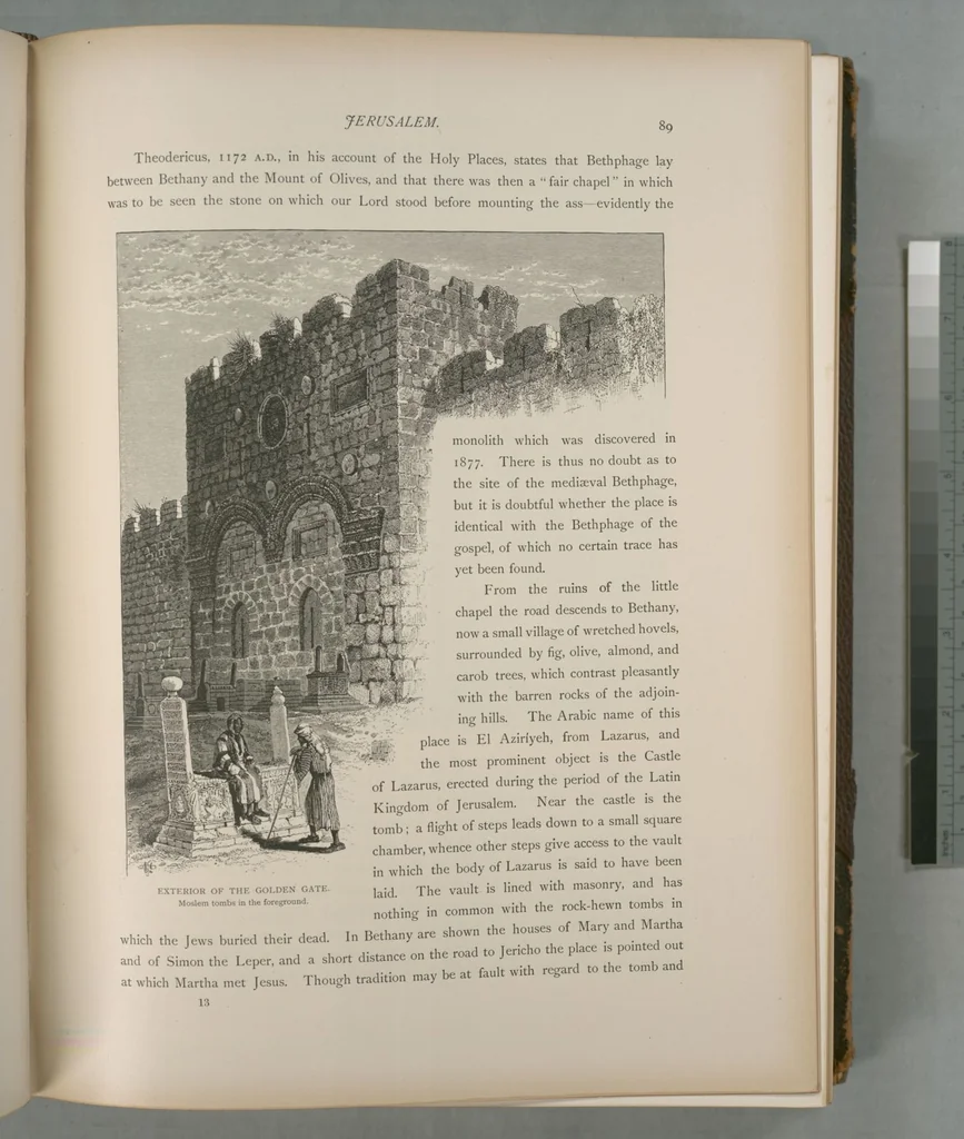 An illustration from Picturesque Palestine, Sinai and Egypt, 1881, leaf 59