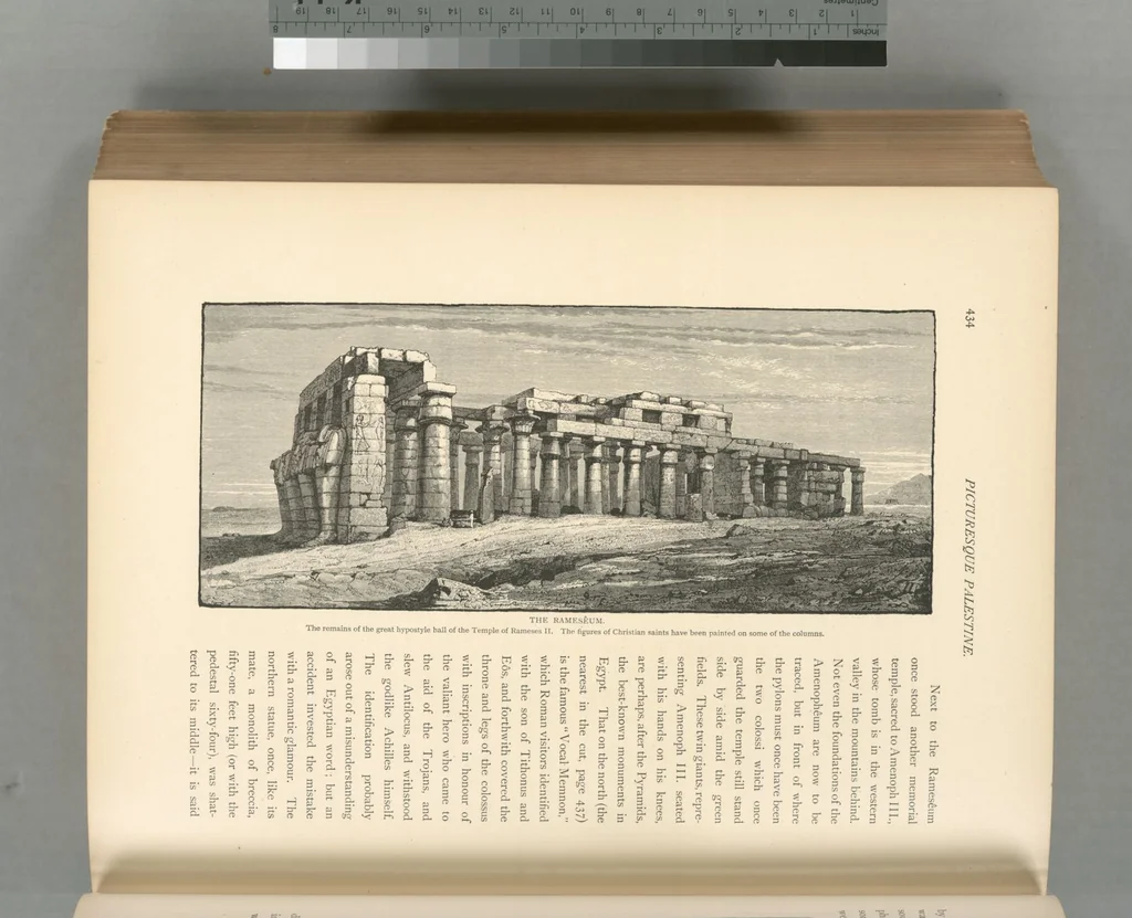 An illustration from Picturesque Palestine, Sinai and Egypt, 1881, leaf 594