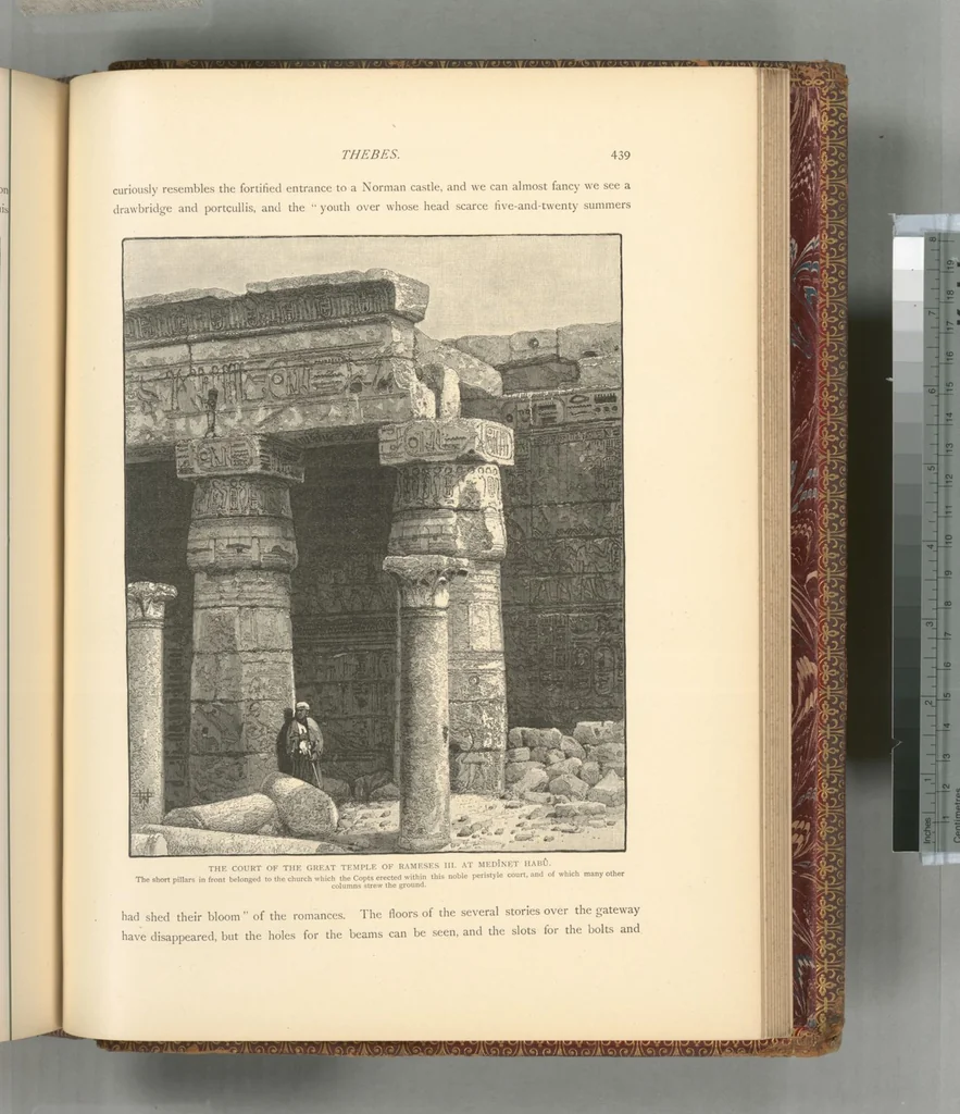 An illustration from Picturesque Palestine, Sinai and Egypt, 1881, leaf 598