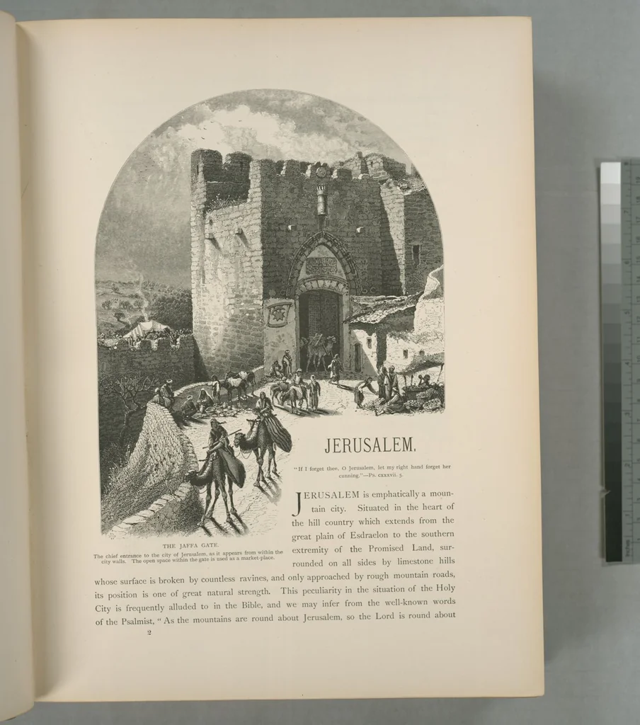 An illustration from Picturesque Palestine, Sinai and Egypt, 1881, leaf 6