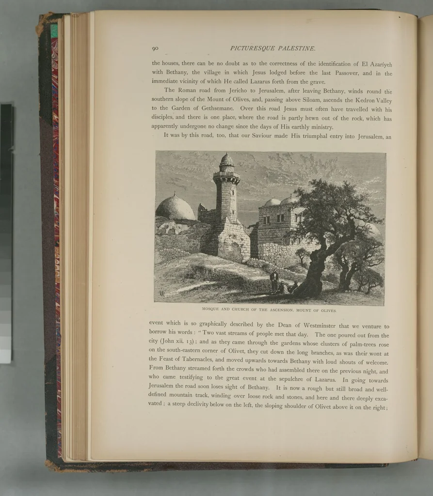 An illustration from Picturesque Palestine, Sinai and Egypt, 1881, leaf 60