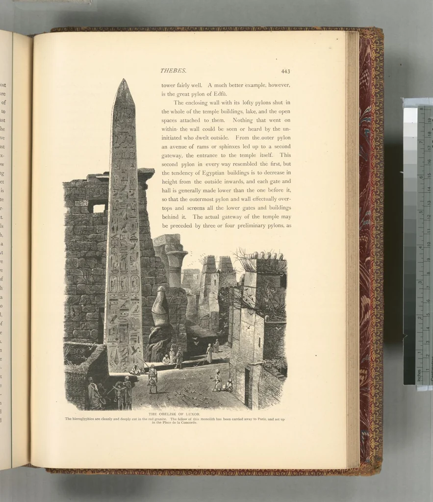 An illustration from Picturesque Palestine, Sinai and Egypt, 1881, leaf 600