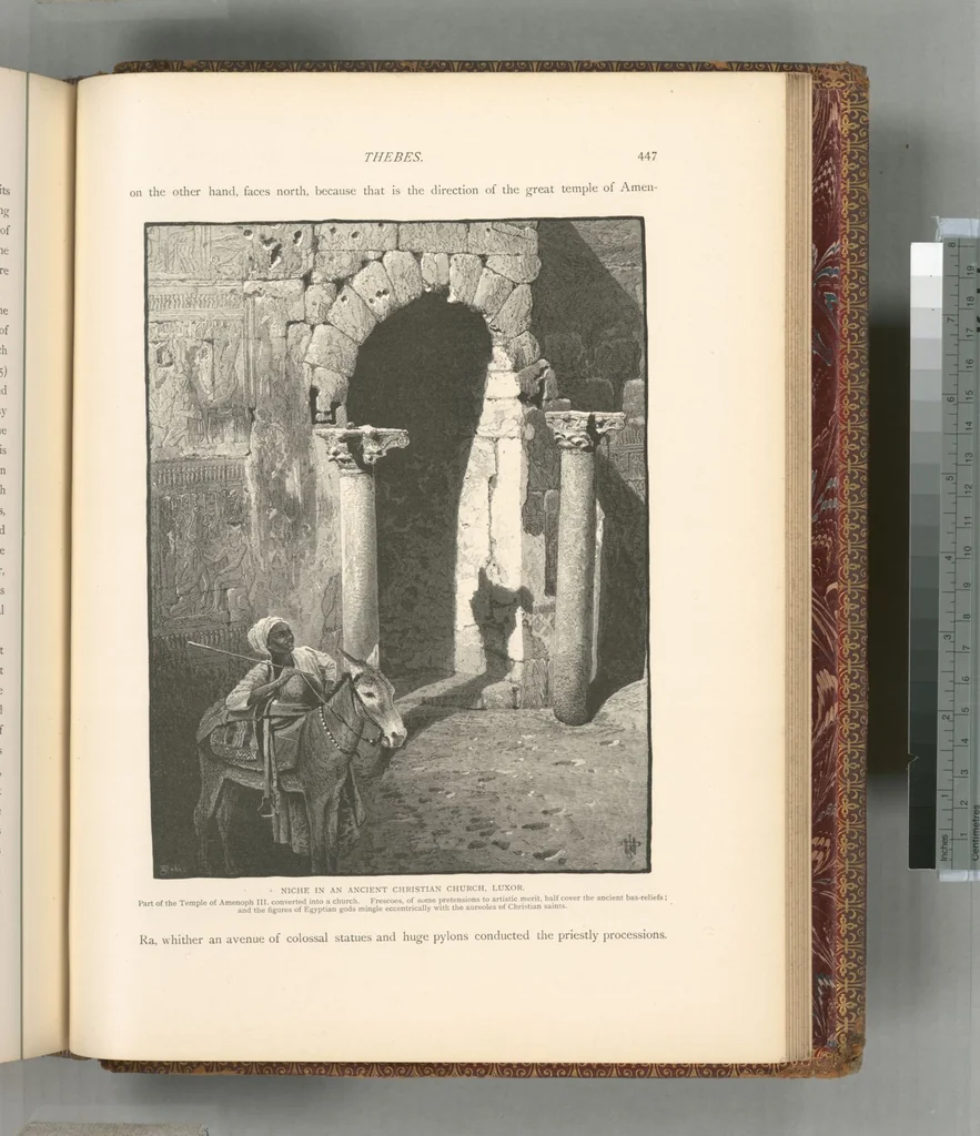 An illustration from Picturesque Palestine, Sinai and Egypt, 1881, leaf 602