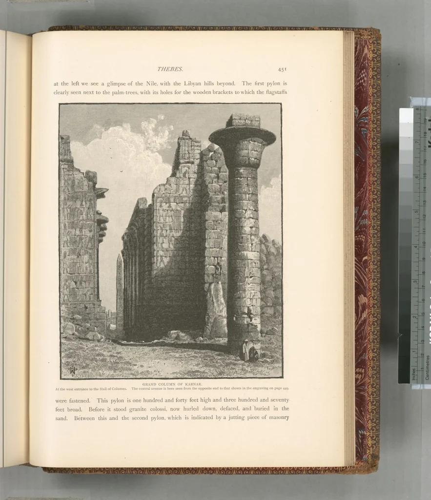 An illustration from Picturesque Palestine, Sinai and Egypt, 1881, leaf 606