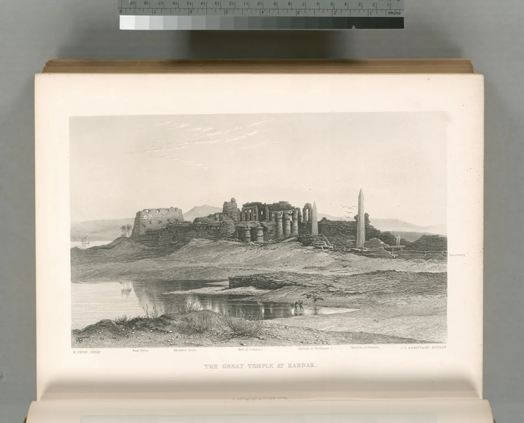 An illustration from Picturesque Palestine, Sinai and Egypt, 1881, leaf 607