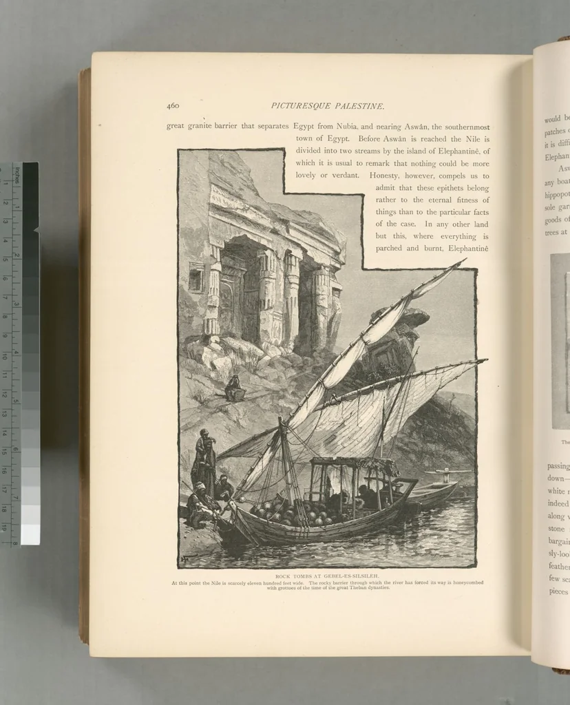 An illustration from Picturesque Palestine, Sinai and Egypt, 1881, leaf 613