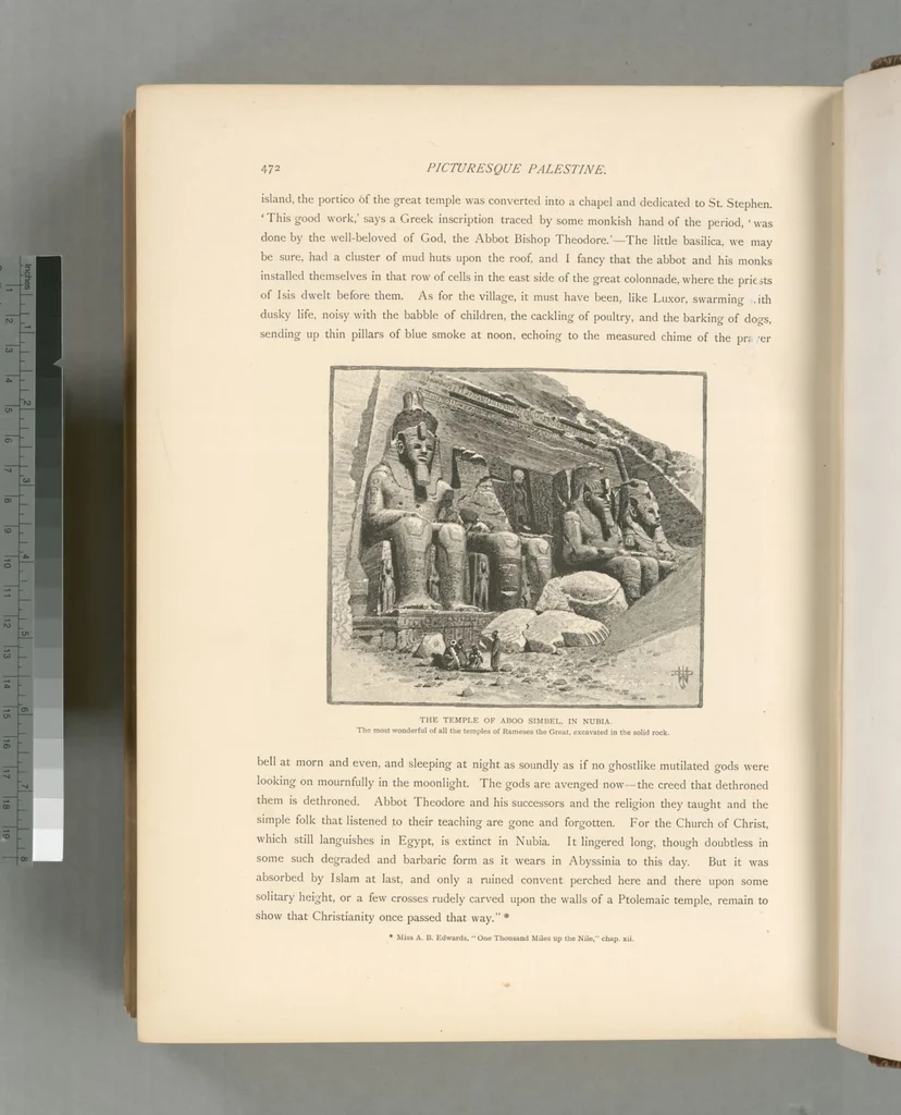 An illustration from Picturesque Palestine, Sinai and Egypt, 1881, leaf 625