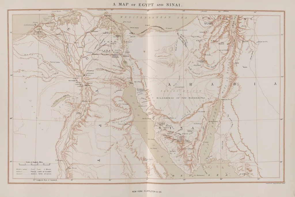 An illustration from Picturesque Palestine, Sinai and Egypt, 1881, leaf 626
