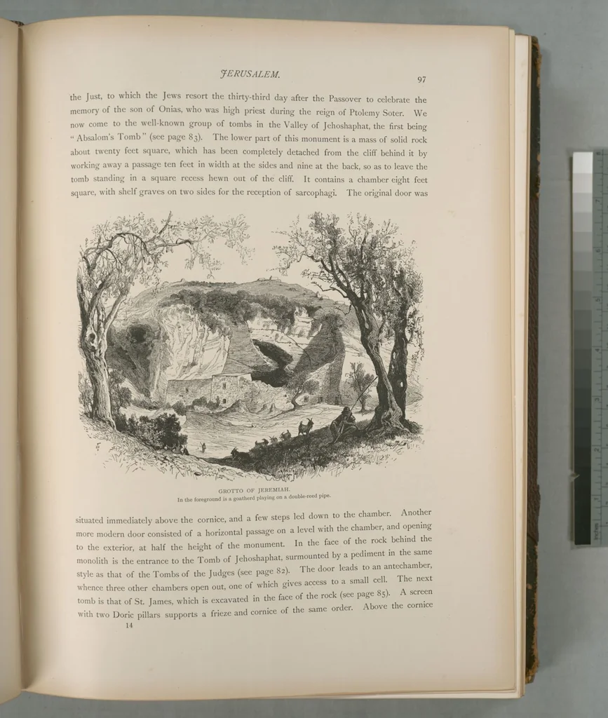 An illustration from Picturesque Palestine, Sinai and Egypt, 1881, leaf 65
