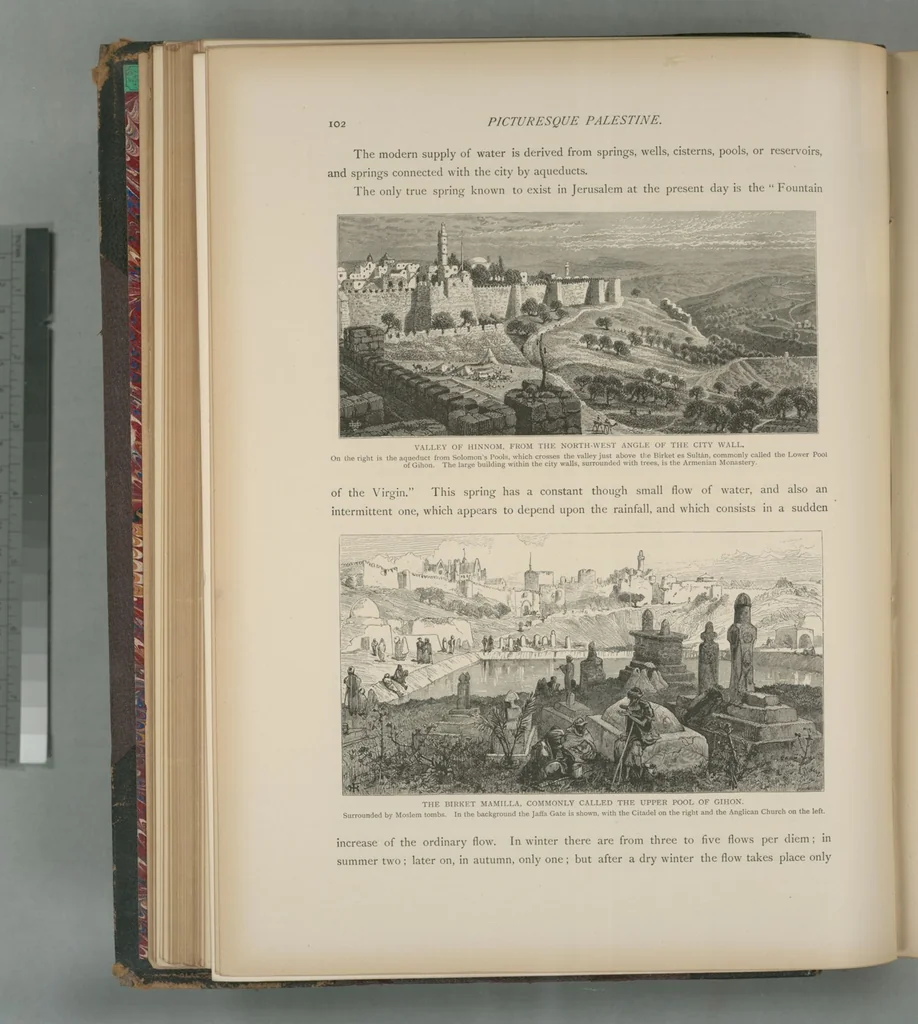 An illustration from Picturesque Palestine, Sinai and Egypt, 1881, leaf 68