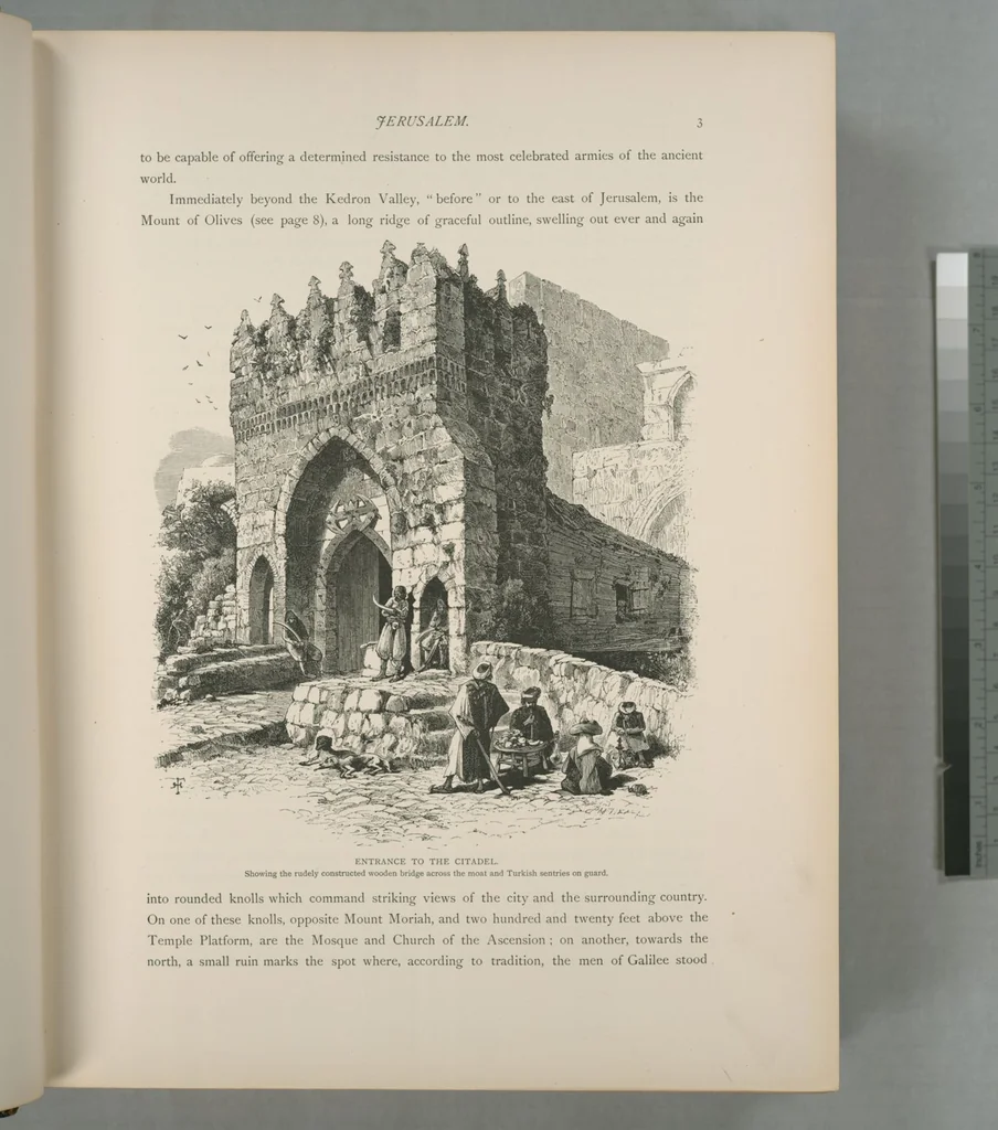 An illustration from Picturesque Palestine, Sinai and Egypt, 1881, leaf 7