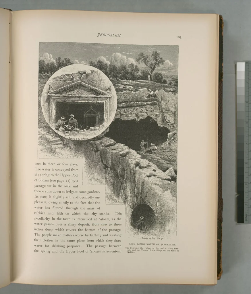 An illustration from Picturesque Palestine, Sinai and Egypt, 1881, leaf 70