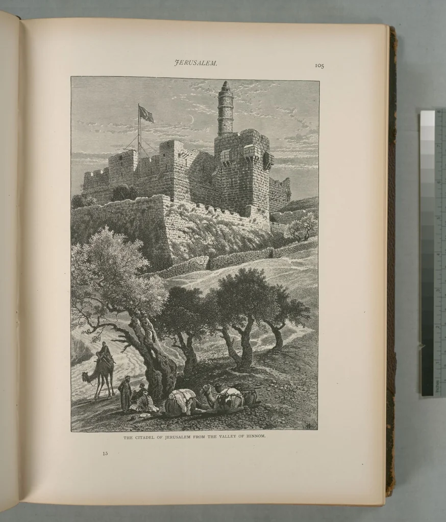 An illustration from Picturesque Palestine, Sinai and Egypt, 1881, leaf 71