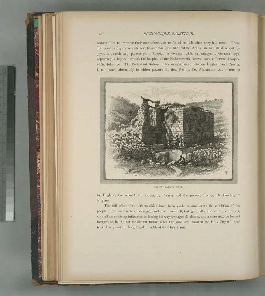 An illustration from Picturesque Palestine, Sinai and Egypt, 1881, leaf 80