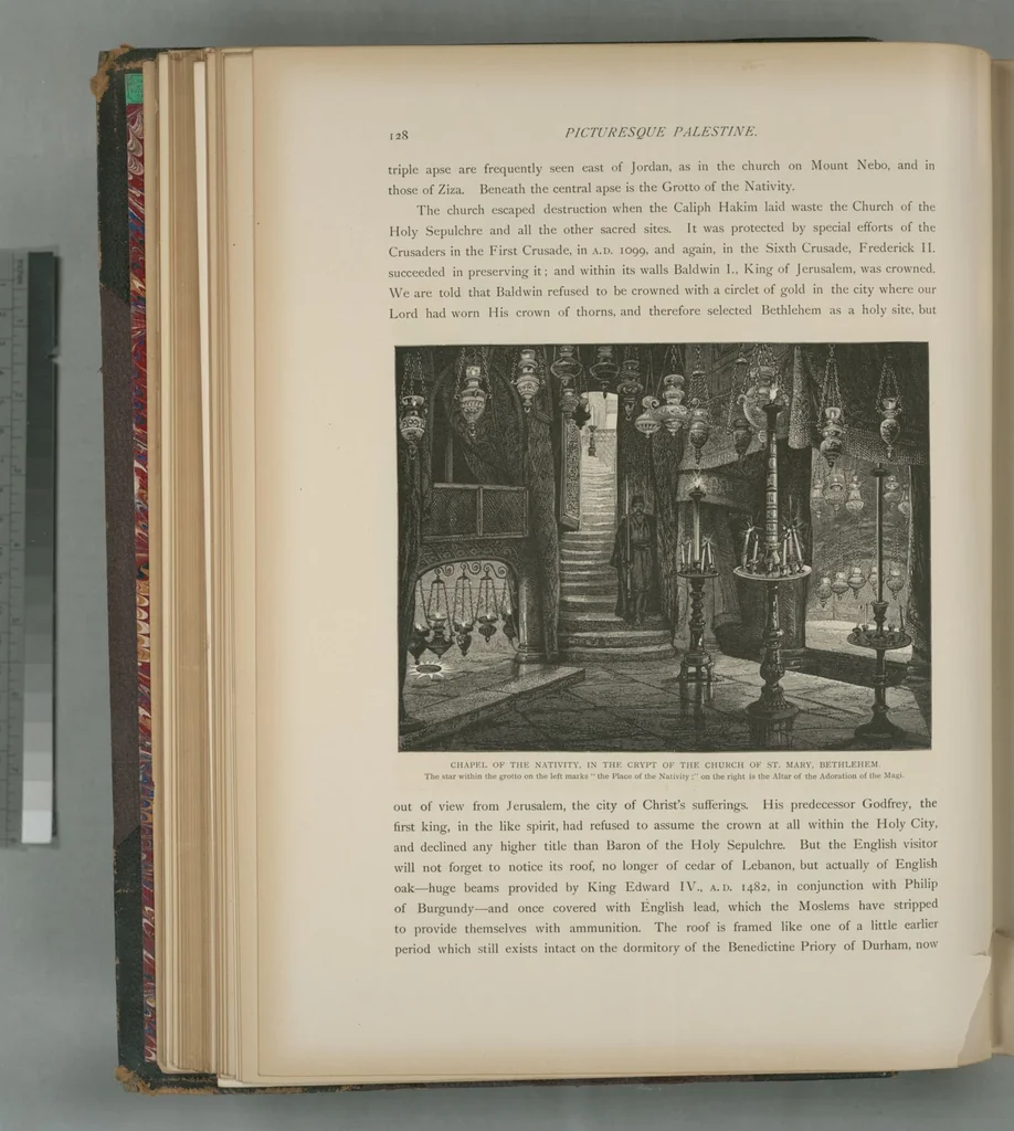 An illustration from Picturesque Palestine, Sinai and Egypt, 1881, leaf 87