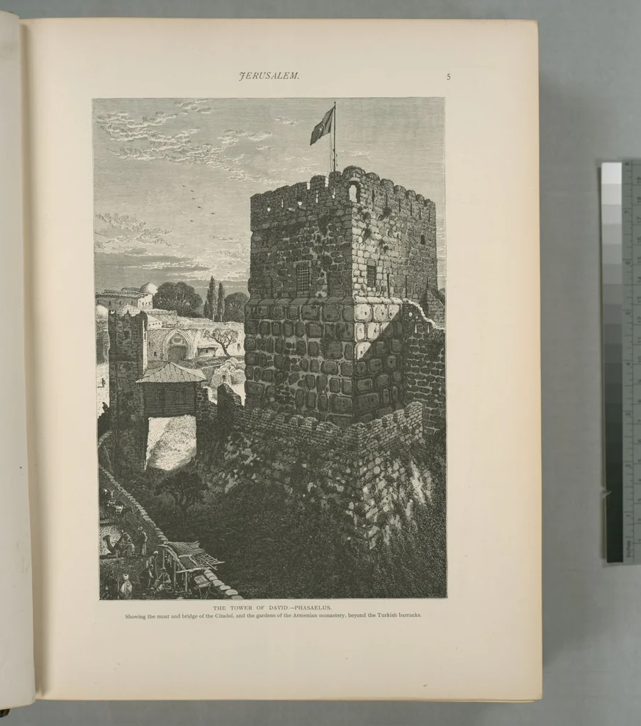 An illustration from Picturesque Palestine, Sinai and Egypt, 1881, leaf 9