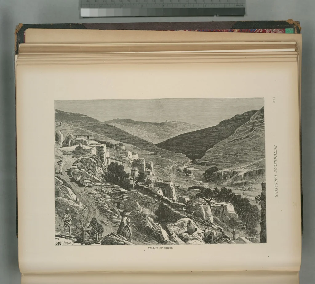 An illustration from Picturesque Palestine, Sinai and Egypt, 1881, leaf 95