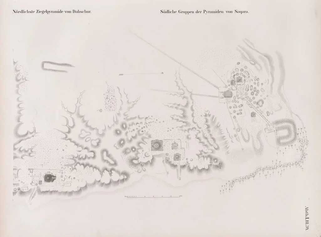 An illustration from Denkmaeler aus Aegypten und Aethiopien nach den Zeichnungen der von seiner Majestat dem Koenige von Preussen Friedrich Wilhelm IV nach diesen Landern gesendeten und in den Jahren 1842-1845 ausgefuhrten wissenschaftlichen Expedition, 1849, leaf 40