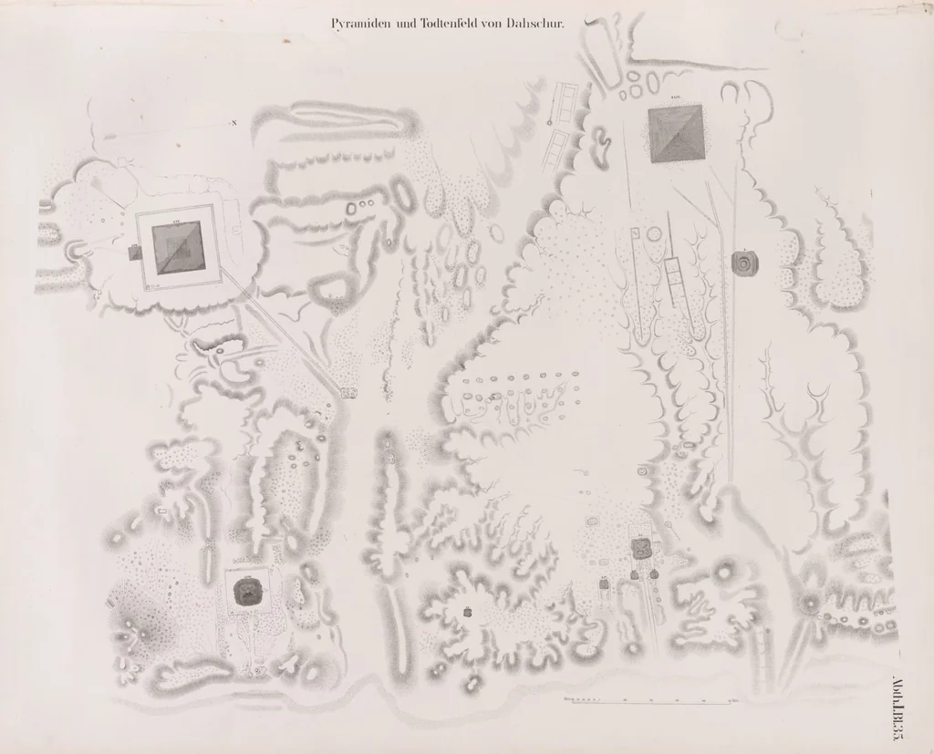 An illustration from Denkmaeler aus Aegypten und Aethiopien nach den Zeichnungen der von seiner Majestat dem Koenige von Preussen Friedrich Wilhelm IV nach diesen Landern gesendeten und in den Jahren 1842-1845 ausgefuhrten wissenschaftlichen Expedition, 1849, leaf 41