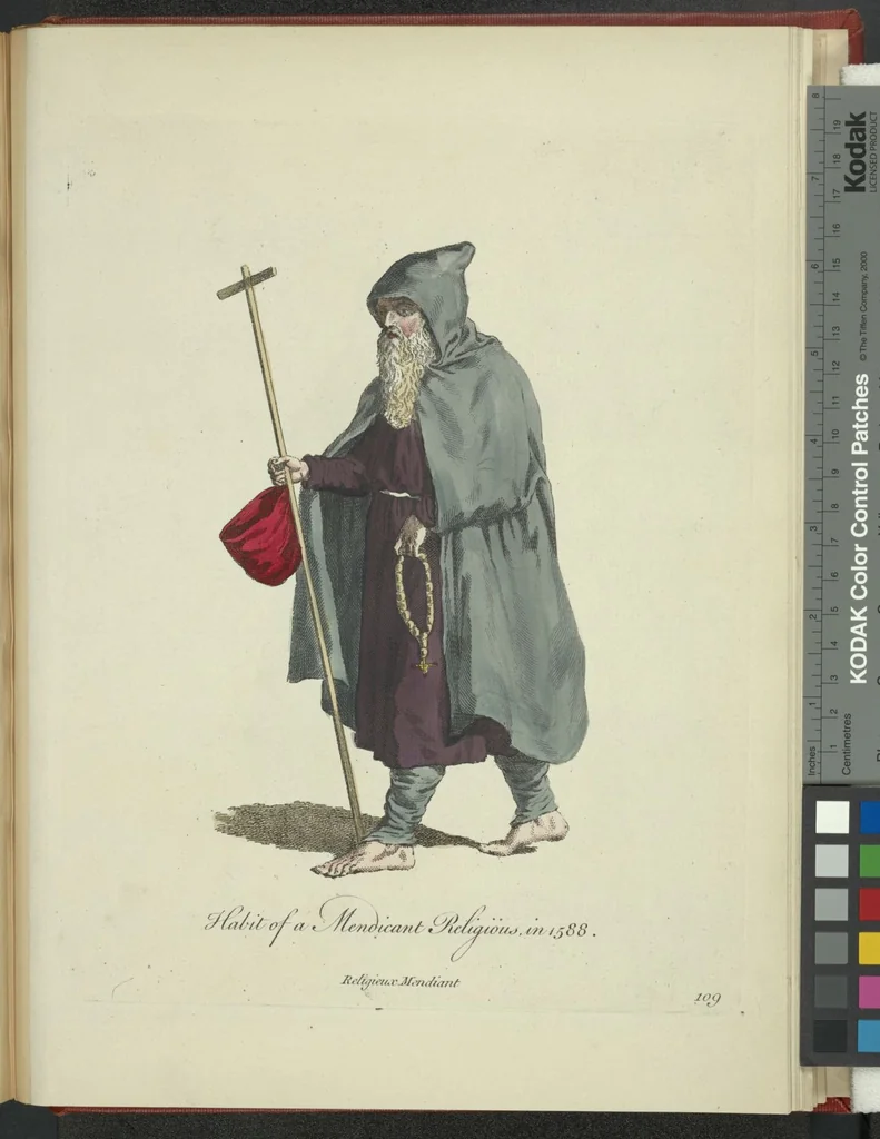 An illustration from Recueil des habillements de différentes nations, 1757, leaf 112