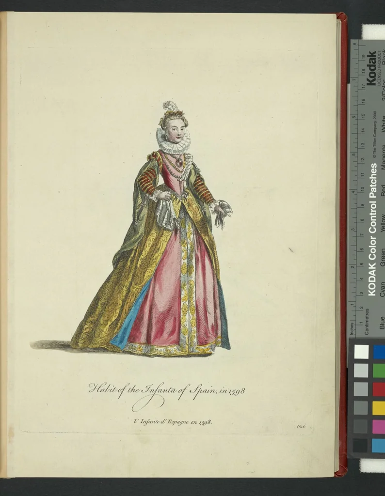 An illustration from Recueil des habillements de différentes nations, 1757, leaf 126