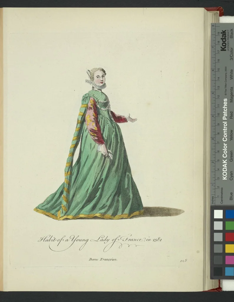 An illustration from Recueil des habillements de différentes nations, 1757, leaf 134