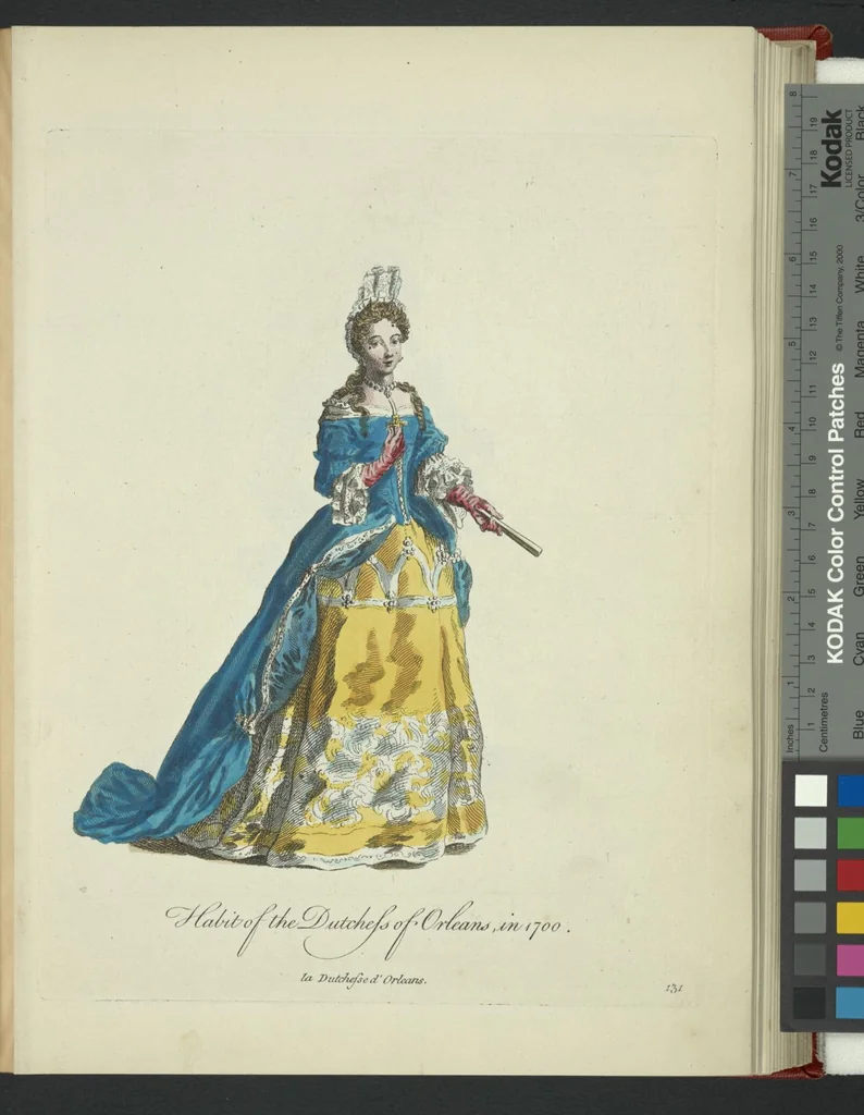An illustration from Recueil des habillements de différentes nations, 1757, leaf 137