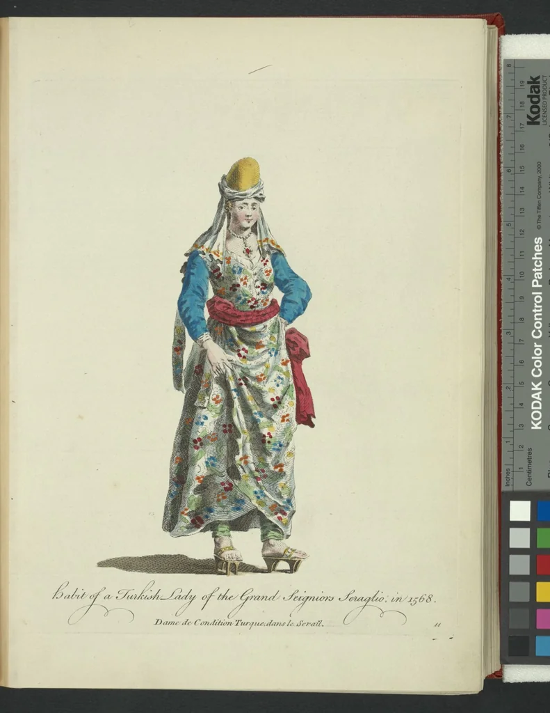 An illustration from Recueil des habillements de différentes nations, 1757, leaf 14