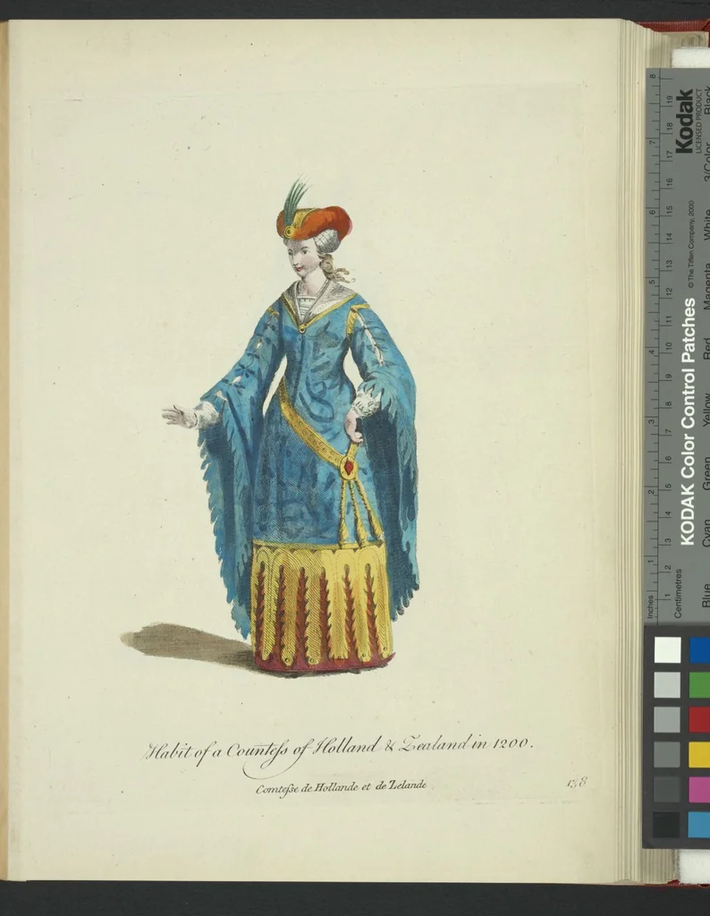 An illustration from Recueil des habillements de différentes nations, 1757, leaf 144